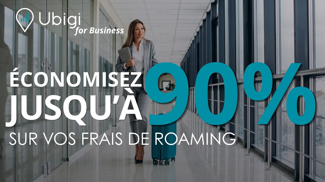 Frais de roaming en entreprise  réduisez les jusqu’à  90%