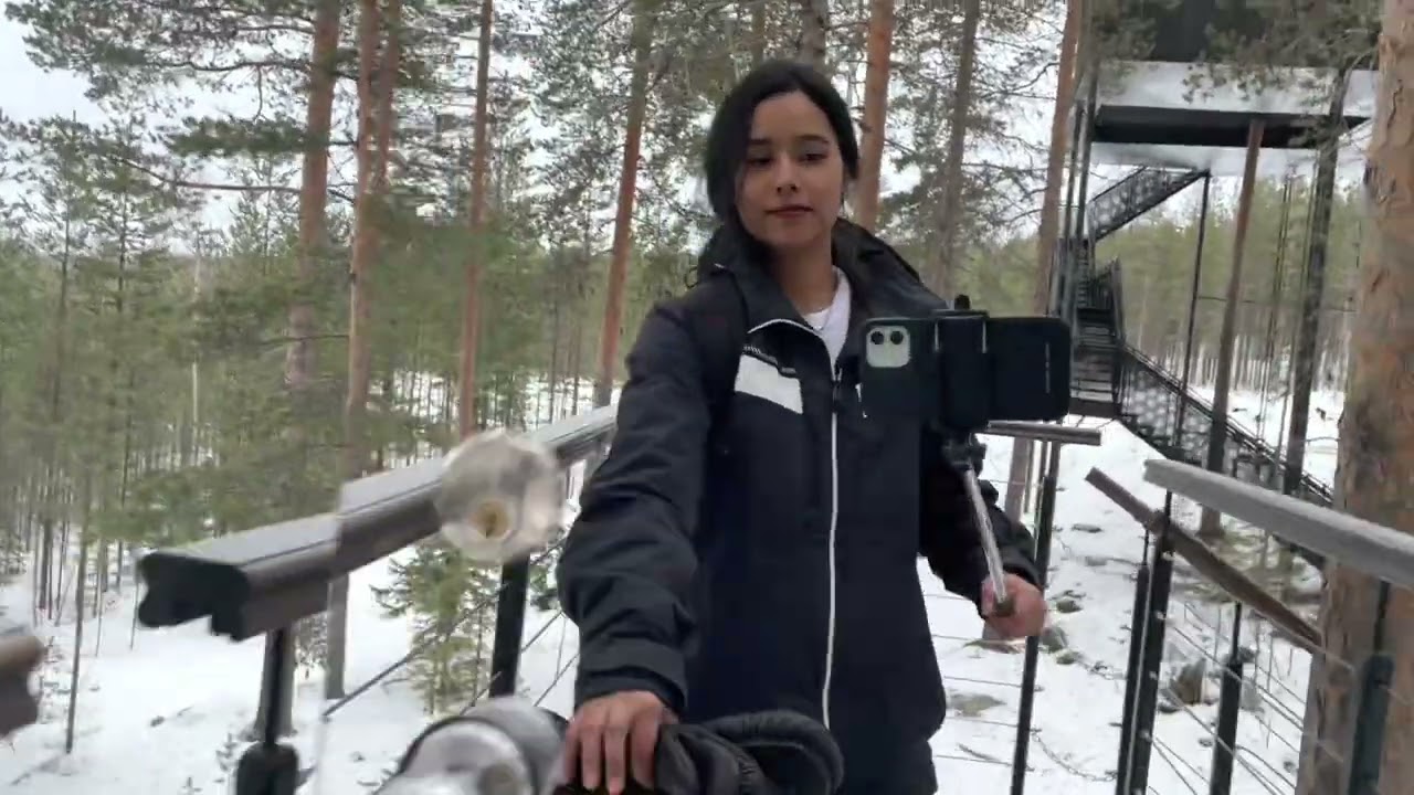 Alone in the Woods (Trailer)// Tree Hotel, Sweden.