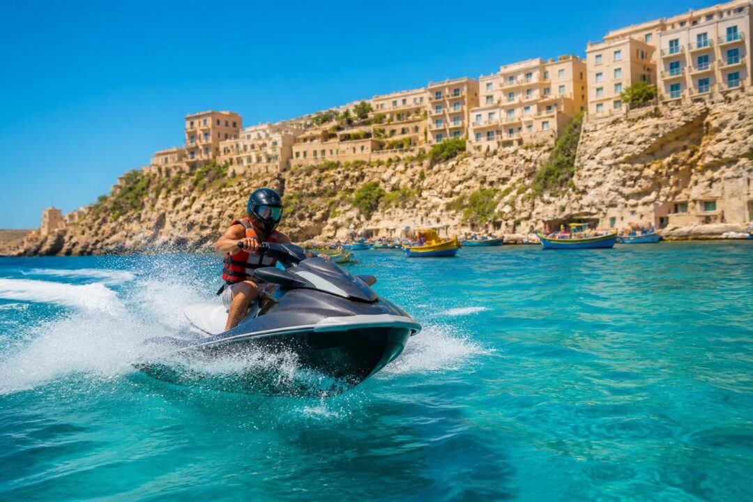 découvrez une expérience aquatique complète en faisant du jet ski à malte, entre eaux turquoise et paysages à couper le souffle. aventure et sensations fortes garanties !