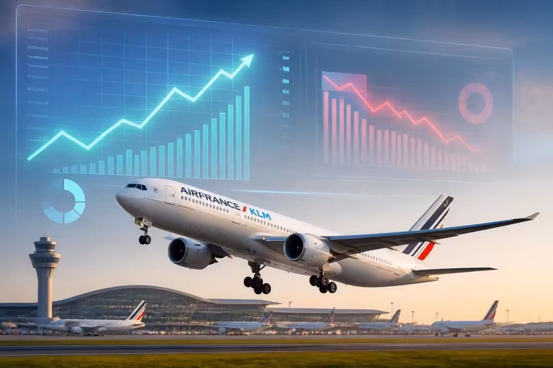 air france-klm dépasse les résultats attendus au deuxième trimestre, mais annonce une révision à la baisse de ses prévisions de capacité pour les mois à venir.